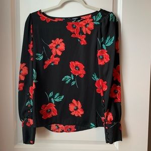 Floral, Silky Express Blouse